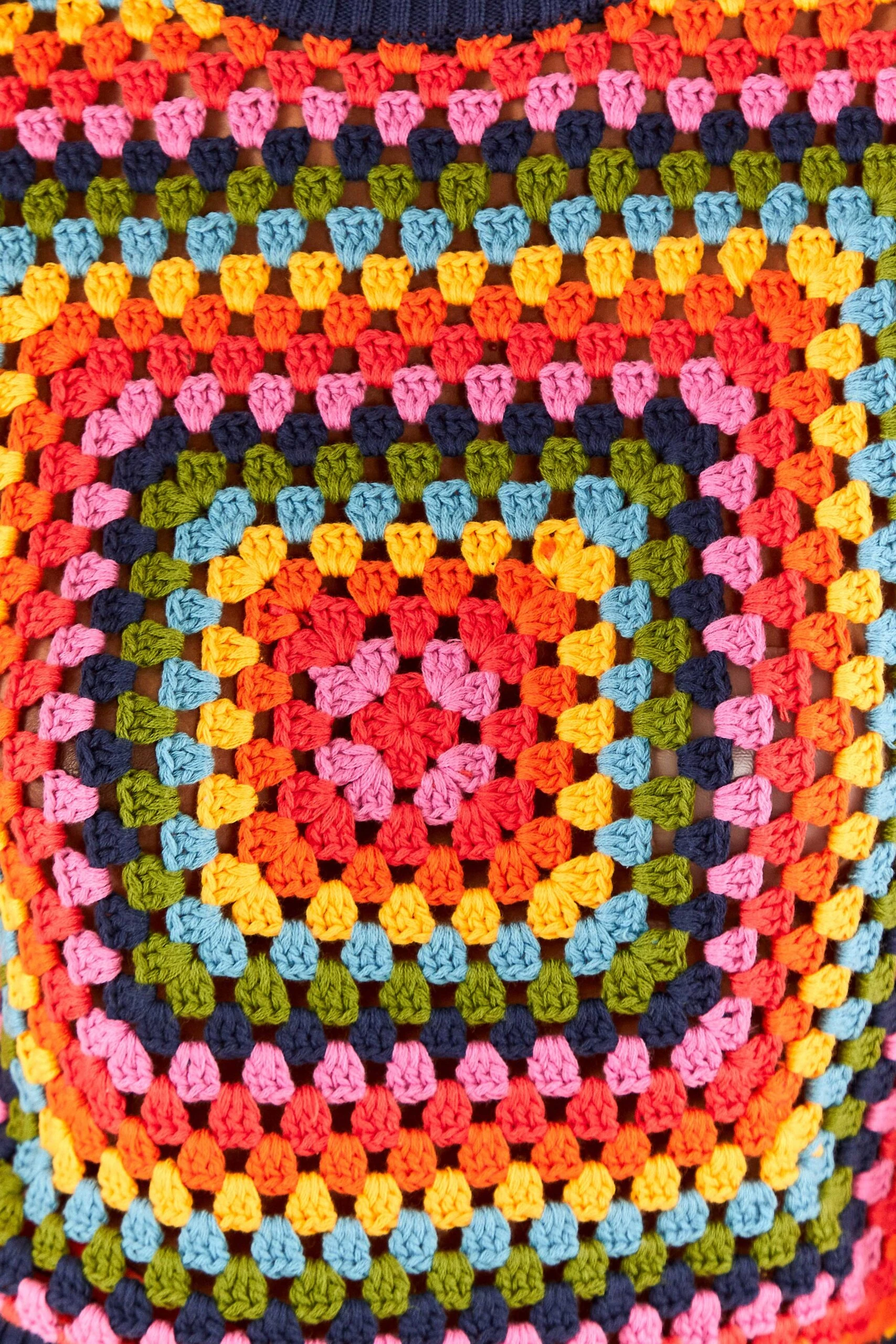 Sunset Stripes Crochet Sweater 4 Sunset Stripes Crochet Sweater - Image 4