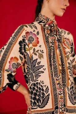 Farm Rio Romantic Garden Lenzing™ Ecovero™ Viscose Mini Dress 8 Farm Rio Romantic Garden Lenzing™ Ecovero™ Viscose Mini Dress -Farm Rio Shoop 301785 03