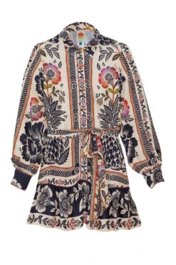 Farm Rio Romantic Garden Lenzing™ Ecovero™ Viscose Mini Dress 9 Farm Rio Romantic Garden Lenzing™ Ecovero™ Viscose Mini Dress -Farm Rio Shoop 301785 05 1