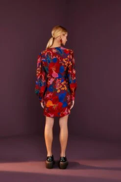 Farm Rio Red Wild Life Mini Dress 8 Farm Rio Red Wild Life Mini Dress -Farm Rio Shoop 301790 03