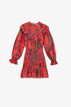 Farm Rio Red Sunset Tapestry Mini Dress 11 Farm Rio Red Sunset Tapestry Mini Dress -Farm Rio Shoop 301793 06 5d70d3a7 348b 48ae a788 99ca6a882028