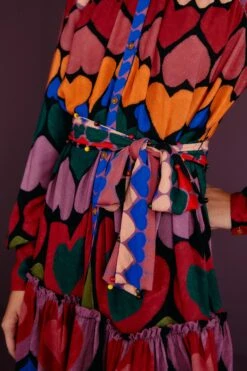 Farm Rio Full Of Hearts Mini Dress 10 Farm Rio Full Of Hearts Mini Dress -Farm Rio Shoop 301905 05