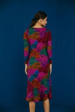 Farm Rio Rainbow Mix Jersey Dress -Farm Rio Shoop 301940 03