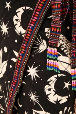 Farm Rio Black & White Cerrado Sky Wrap Skirt -Farm Rio Shoop 301945 05 2bbc7df2 63b6 4cbb 9a71 38a776dbcc32