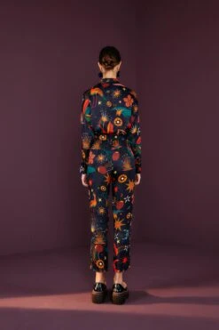 Farm Rio Black Cerrado Sky Pants -Farm Rio Shoop 301994 03