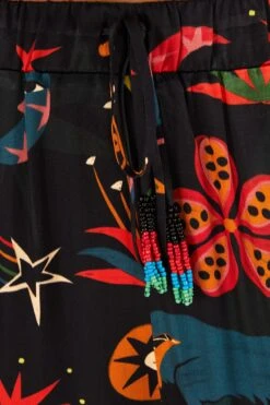 Farm Rio Black Cerrado Sky Pants -Farm Rio Shoop 301994 06