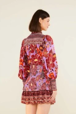 Farm Rio Sweet Floral Mini Dress 8 Farm Rio Sweet Floral Mini Dress -Farm Rio Shoop 303775 04