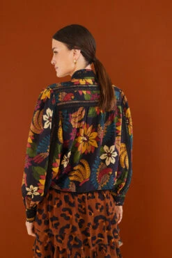Farm Rio Macaw Ballet Blouse 7 Farm Rio Macaw Ballet Blouse -Farm Rio Shoop 303782 03