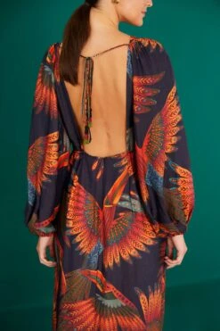 Farm Rio Arabesque Toucans Midi Dress -Farm Rio Shoop 303801 03