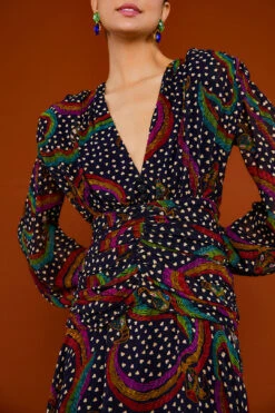 Farm Rio Rainbow Oxen Mini Dress 7 Farm Rio Rainbow Oxen Mini Dress -Farm Rio Shoop 303807 03