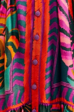 Farm Rio Graphic Foliage Lenzing™ Ecovero™ Viscose Mini Dress 9 Farm Rio Graphic Foliage Lenzing™ Ecovero™ Viscose Mini Dress -Farm Rio Shoop 303810 05