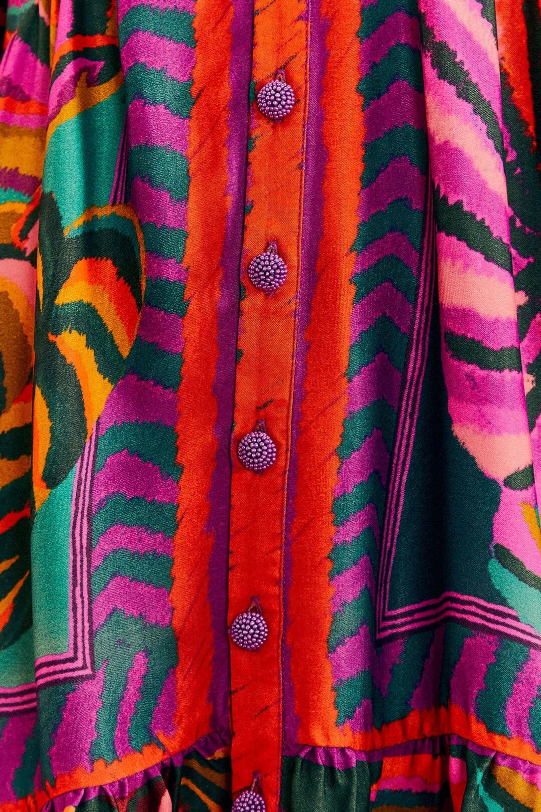 Farm Rio Graphic Foliage Lenzing™ Ecovero™ Viscose Mini Dress 5 Farm Rio Graphic Foliage Lenzing™ Ecovero™ Viscose Mini Dress - Image 5