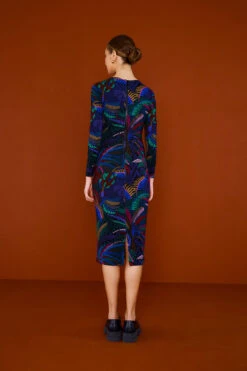 Farm Rio Amazonia Night Lenzing™ Ecovero™ Viscose Midi Dress -Farm Rio Shoop 303850 03