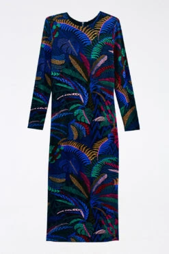 Farm Rio Amazonia Night Lenzing™ Ecovero™ Viscose Midi Dress -Farm Rio Shoop 303850 05