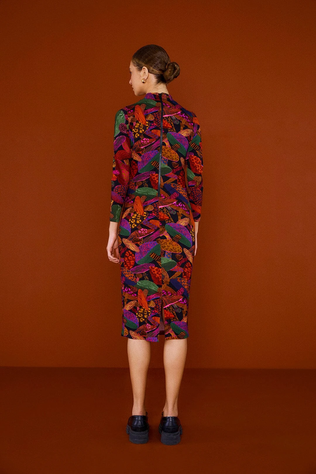 Farm Rio Leopard MushroomLenzing™ Ecovero™ Viscose Dress 3 Farm Rio Leopard MushroomLenzing™ Ecovero™ Viscose Dress - Image 3