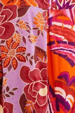 Farm Rio Lilac Mixed Prints Shirt -Farm Rio Shoop 303859 04