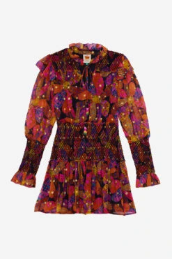 Farm Rio Black Heart Daisy Mini Dress -Farm Rio Shoop 303895 07