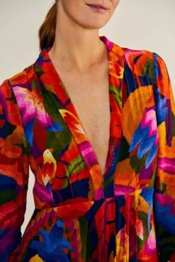 Farm Rio Rainbow Forest Maxi Dress -Farm Rio Shoop 303925 03