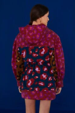 Farm Rio Mixed Leopards Canvas Jacket -Farm Rio Shoop 303960 04