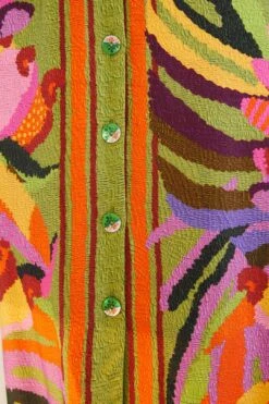 Farm Rio Toucans Scarf Lenzing™ Ecovero™ Viscose Midi Dress 10 Farm Rio Toucans Scarf Lenzing™ Ecovero™ Viscose Midi Dress -Farm Rio Shoop 303966 05