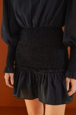 Farm Rio Black Heart Neckline Mini Dress -Farm Rio Shoop 304117 05 1