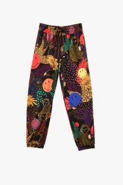 Farm Rio Pop Jungle Smiley® Sweatpants -Farm Rio Shoop 305151 06