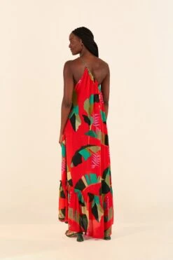 Farm Rio Red Heliconia Maxi Dress 9 Farm Rio Red Heliconia Maxi Dress -Farm Rio Shoop 305296 04