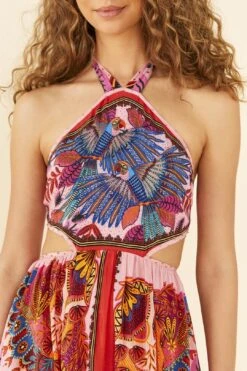 Macaw Scarf Maxi Dress -Farm Rio Shoop 305798 03 90402cba e69d 4a3e ab42 d80762fc1af1
