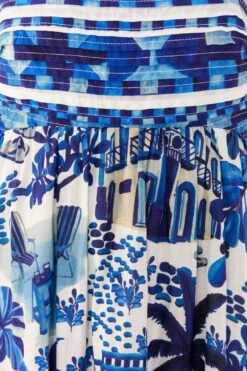 Farm Rio Sweet Rio Tie Strap Maxi Dress -Farm Rio Shoop 306061 05