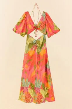 Farm Rio Sweet Forest Lenzing™ Ecovero™ Viscose Midi Dress 11 Farm Rio Sweet Forest Lenzing™ Ecovero™ Viscose Midi Dress -Farm Rio Shoop 306063 06