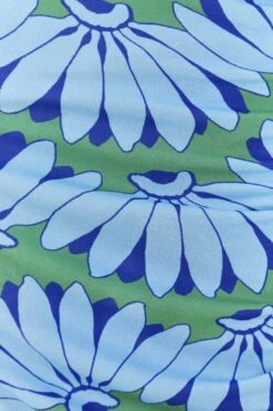 Farm Rio Green Copacabana Asymmetrical Midi Dress -Farm Rio Shoop 306071 04