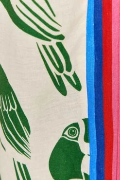 Farm Rio Off-White Rainbow Toucans Pants -Farm Rio Shoop 306073 05