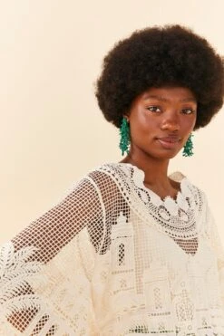 Farm Rio Off-White Morada Boa Guipire Blouse 7 Farm Rio Off-White Morada Boa Guipire Blouse -Farm Rio Shoop 306104 03