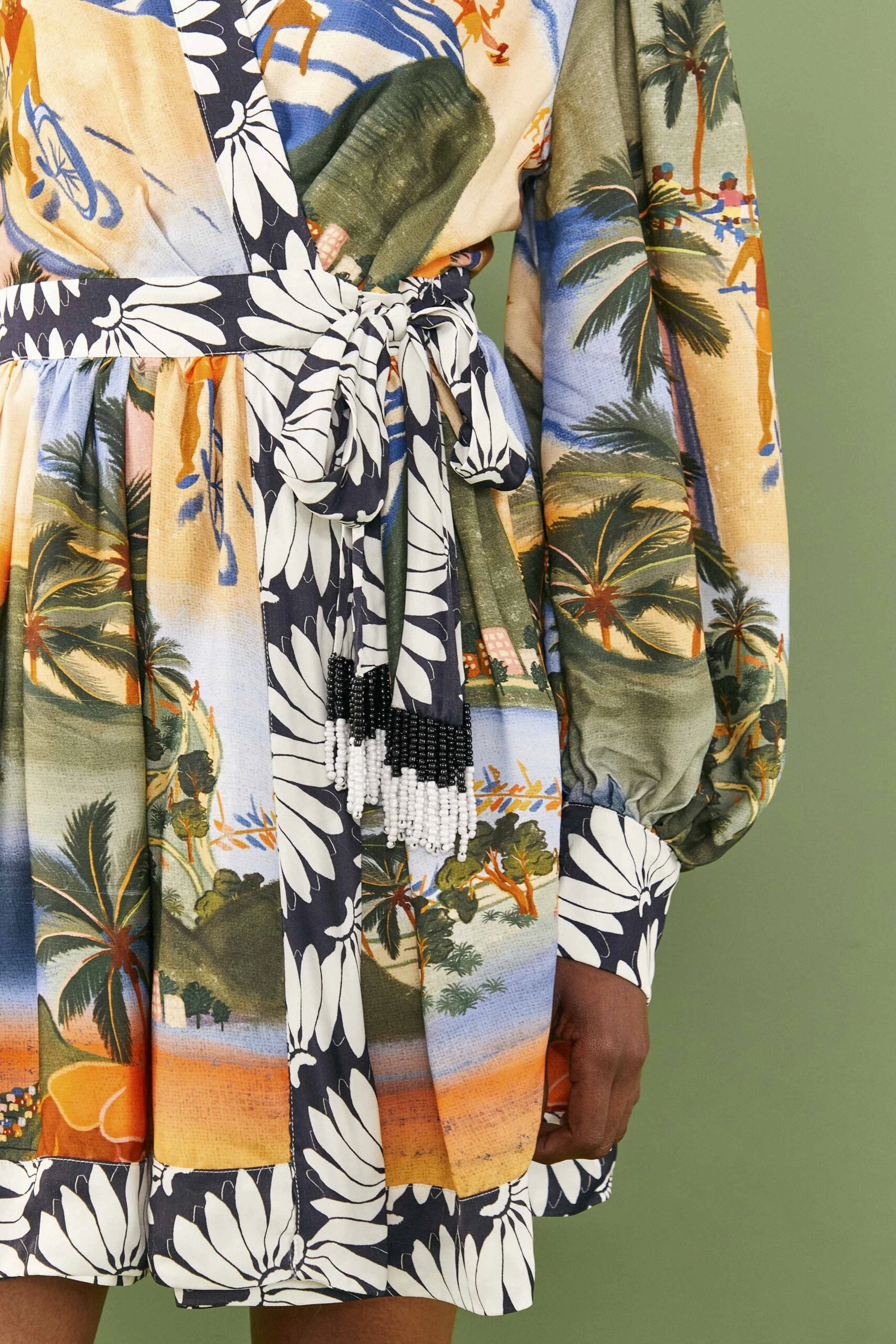 Farm Rio CariocaLenzing™ Ecovero™ Viscose Mini Dress 3 Farm Rio CariocaLenzing™ Ecovero™ Viscose Mini Dress - Image 3