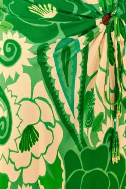 Farm Rio Tropical Groove Circle Cut Out Midi Dress -Farm Rio Shoop 306167 05