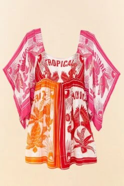 Farm Rio Tropical Dream Mini Dress 11 Farm Rio Tropical Dream Mini Dress -Farm Rio Shoop 306192 06