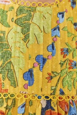 Farm Rio Yellow Summer Garden Blouse -Farm Rio Shoop 306228 05