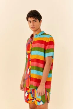 Farm Rio Wonderful Toucans Unisex Shirt -Farm Rio Shoop 306242 05