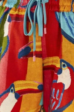 Farm Rio Wonderful Toucans Unisex Shorts -Farm Rio Shoop 306244 08