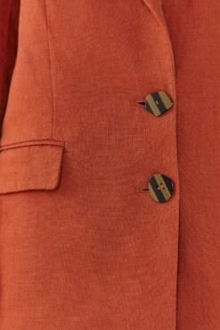 Farm Rio Brown Blazer -Farm Rio Shoop 306283 05