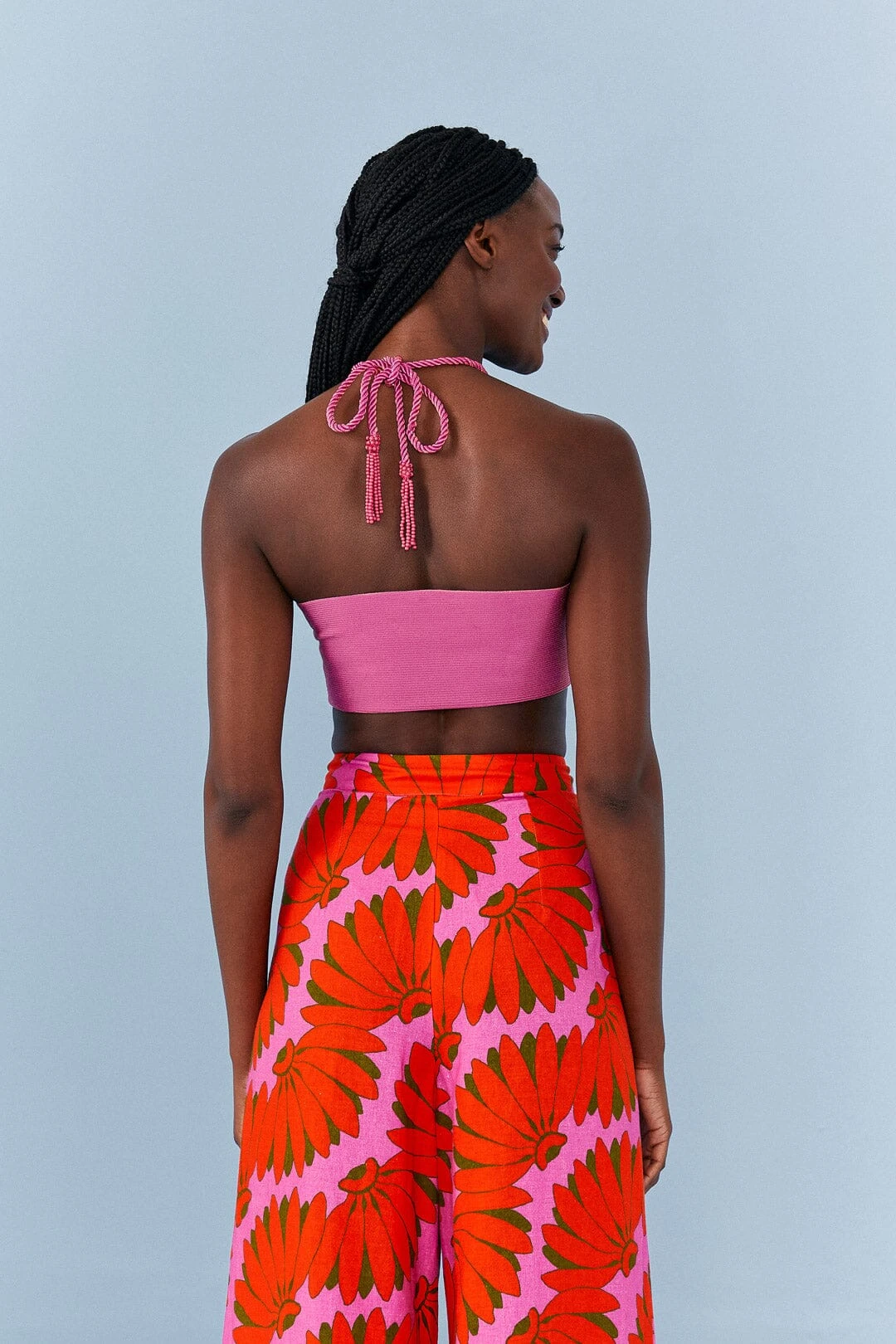 Farm Rio Pink Knit Top 2 Farm Rio Pink Knit Top - Image 2