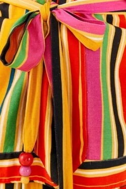 Farm Rio Rainbow Stripes Kimono -Farm Rio Shoop 306297 05