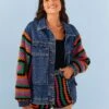 Farm Rio Crochet Denim Shorts