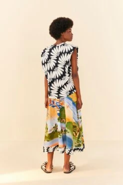 Farm Rio Black Copacabana Organic Cotton T-Shirt -Farm Rio Shoop 306319 03