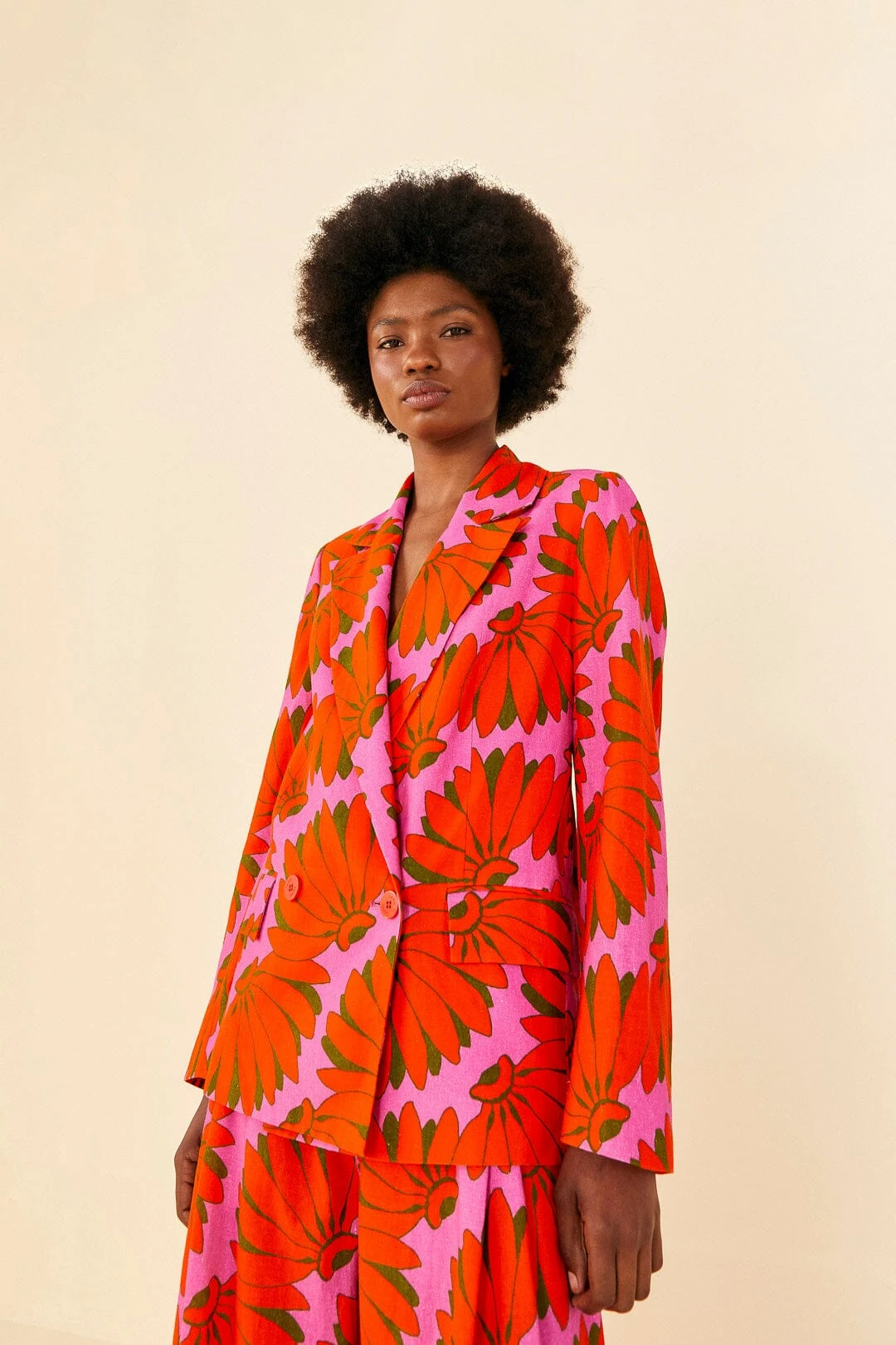 Farm Rio Pink Copacabana Blazer 1 Farm Rio Pink Copacabana Blazer