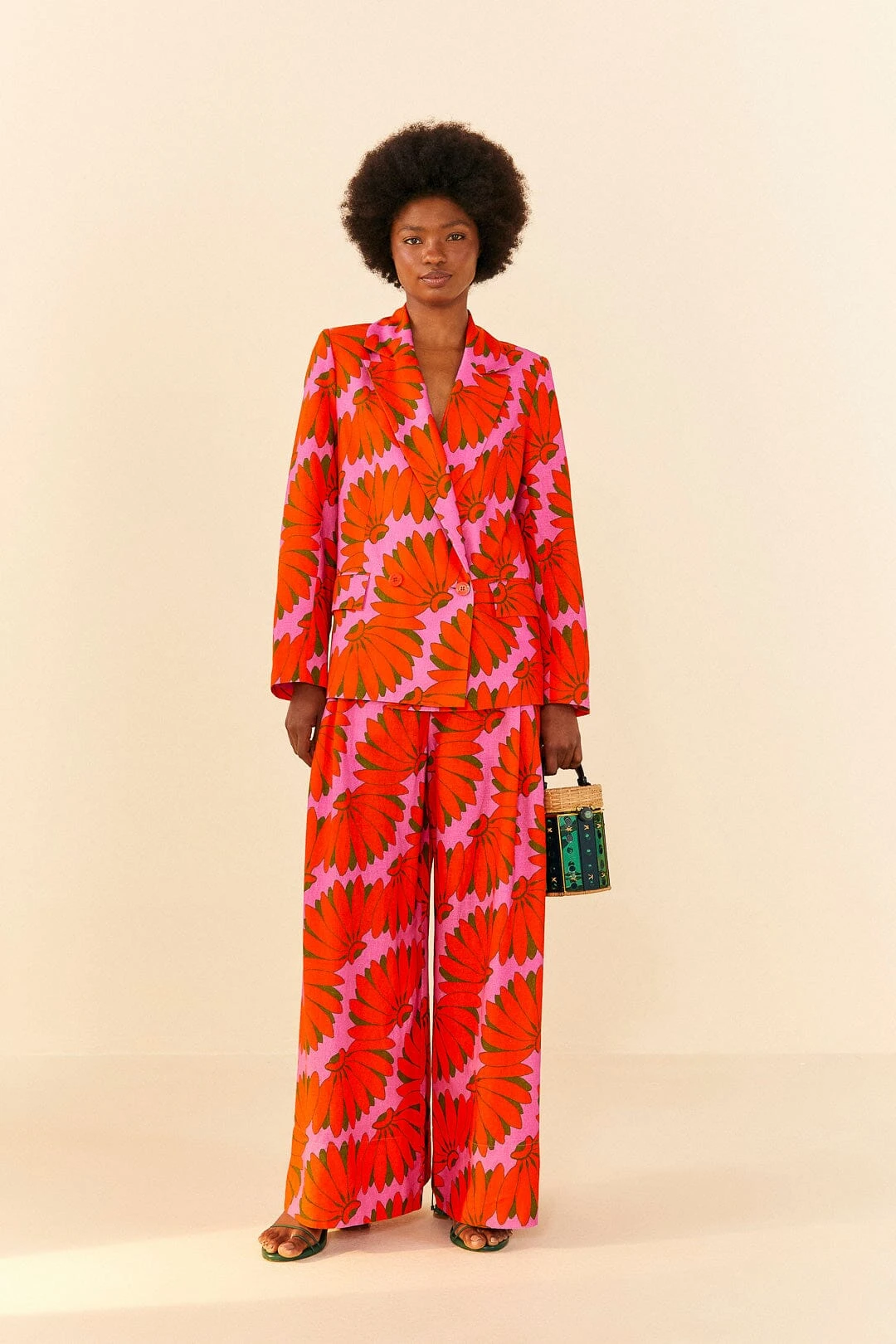 Farm Rio Pink Copacabana Blazer 2 Farm Rio Pink Copacabana Blazer - Image 2