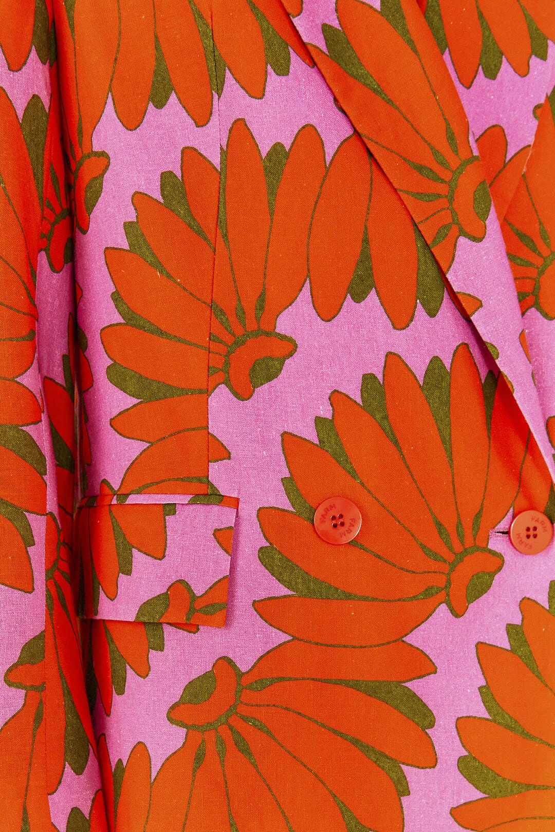 Farm Rio Pink Copacabana Blazer 5 Farm Rio Pink Copacabana Blazer - Image 5