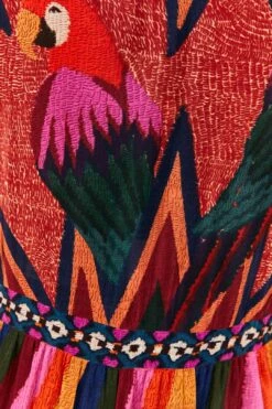 Macaw Show Maxi Dress 8 Macaw Show Maxi Dress -Farm Rio Shoop 306389 05
