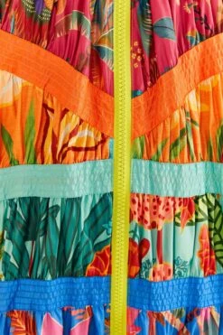 Farm Rio Mixed Prints Windbreaker -Farm Rio Shoop 306685 05