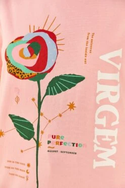 Farm Rio Virgo Zodiac Organic Cotton T-Shirt -Farm Rio Shoop 306694 04